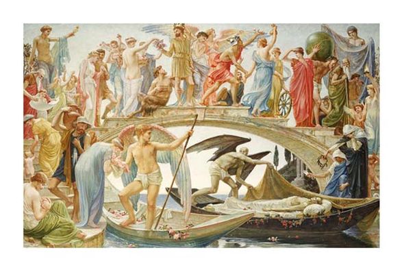 Walter Crane Fine Art Open Edition Gicl&eacute;e:"The Bridge of Life"