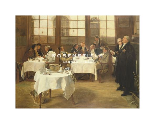 Walter Dendy Sadler Hand Numbered Limited Edition Print on Paper :"The Plaintiff - Defendant"