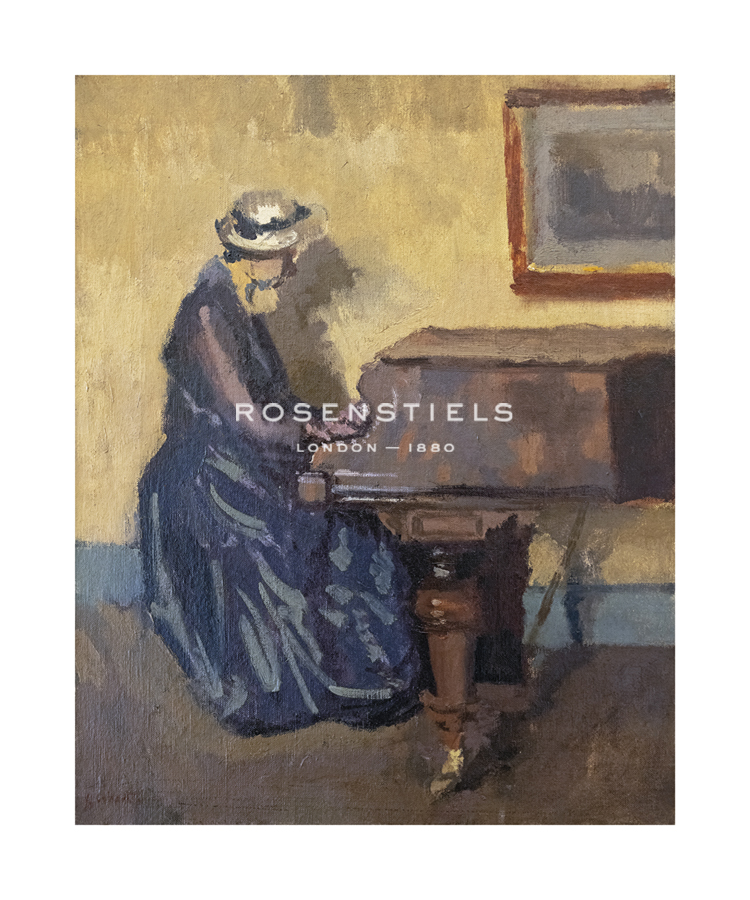 Walter Sickert Hand Numbered Limited Edition Print on Paper :"Chopin 1914"