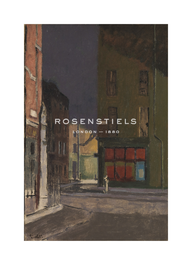 Walter Sickert Hand Numbered Limited Edition Print on Paper :"Maple Street, London 1922"