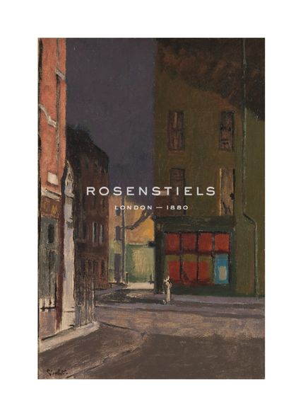 Walter Sickert Hand Numbered Limited Edition Print on Paper :"Maple Street, London 1922"