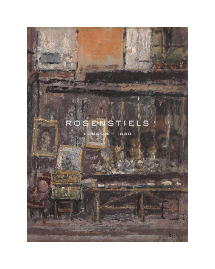 Walter Sickert Hand Numbered Limited Edition Print on Paper :"The Antique Shop"
