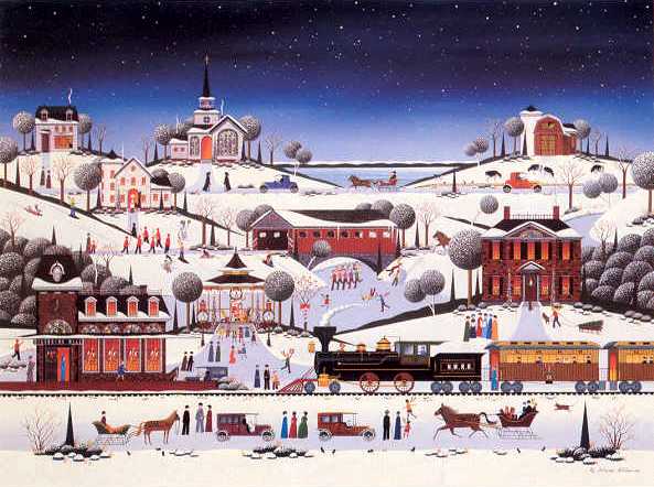 Wantanabe Serigraph on 100% Rag Paper:"December 24th"