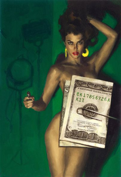 Warner Bros. Handsigned and Numbered Limited Edition Giclee Print:"Money Shot"