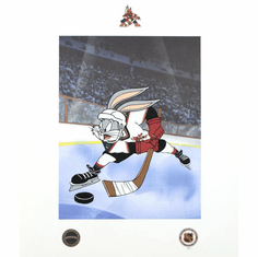 Warner Bros. Limited Edition Mixed Media on Artist Paper: "Bugs Bunny (Arizona Coyotes)"