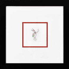 Warner Bros. Limited Edition Etching on Paper with Hand Tinted Coloring: "Bugs Bunny"