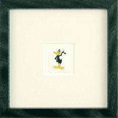 Warner Bros. Limited Edition Etching on Paper with Hand Tinted Coloring: "Daffy Duck"