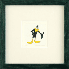 Warner Bros. Limited Edition Etching on Paper with Hand Tinted Coloring: "Daffy Duck"