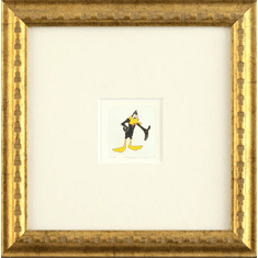 Warner Bros. Limited Edition Etching on Paper with Hand Tinted Coloring: "Daffy Duck"