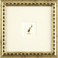 Warner Bros. Limited Edition Etching on Paper with Hand Tinted Coloring: "Daffy Duck"