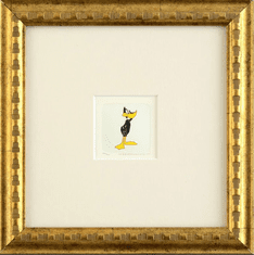 Warner Bros. Limited Edition Etching on Paper with Hand Tinted Coloring: "Daffy Duck"