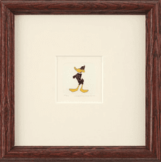 Warner Bros. Limited Edition Etching on Paper with Hand Tinted Coloring: "Daffy Duck"