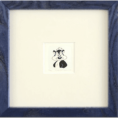 Warner Bros. Limited Edition Etching on Paper with Hand Tinted Coloring: "Pepe Le Pew"