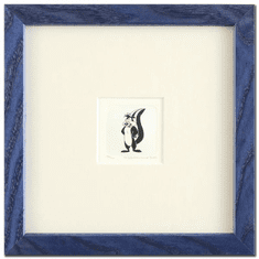 Warner Bros. Limited Edition Etching on Paper with Hand Tinted Coloring: "Pepe Le Pew"