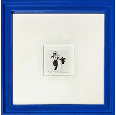 Warner Bros. Limited Edition Etching on Paper with Hand Tinted Coloring: "Pepe Le Pew"