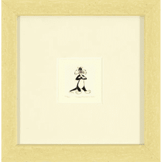 Warner Bros. Limited Edition Etching with Hand Tinted Coloring on Paper: "Sylvester the Cat"