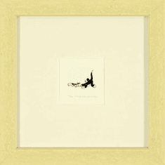 Warner Bros. Limited Edition Etching with Hand Tinted Coloring on Paper: "Sylvester the Cat"