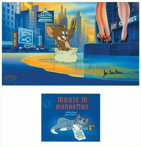 Warner Brothers Limited Editions Limited Edition Art: "Mouse in Manhattan" Warner Brothers Limited Editions Limited Edition Art: "Mouse in Manhattan"