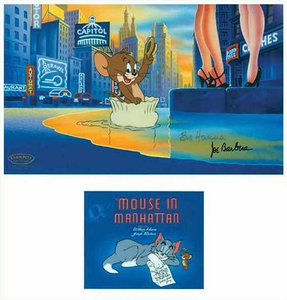 Warner Brothers Limited Editions Limited Edition Art: "Mouse in Manhattan"