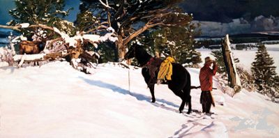 Wayne Justus Limited Edition Print:"If Horses Could Talk"
