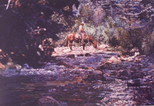 Wayne Justus Limited Edition Print:"Time To Drink, Time To Think"