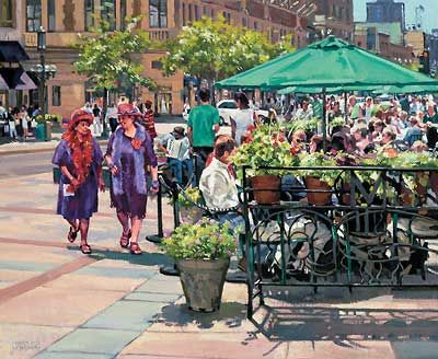 WAYNE MEINEKE 14X11 Secondary Market Art: "LIFE IS BEAUTIFUL"