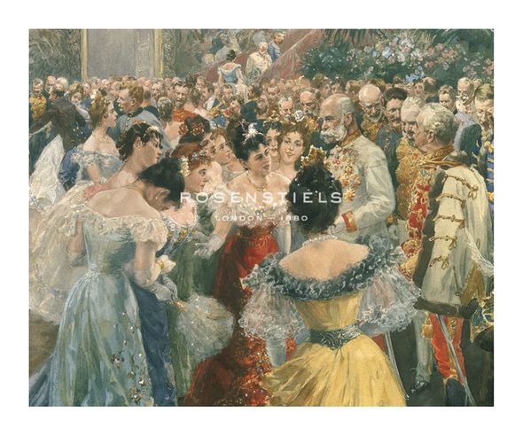 Wilhelm Gause Hand Numbered Limited Edition Print on Paper :"The State Ball"