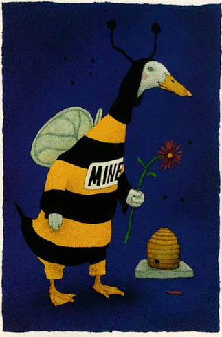 Will Bullas Fine Art Limited Edition Paper :"Please Bee Mine"