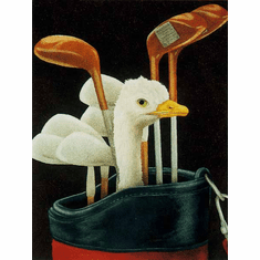 Will Bullas Fine Art Limited Edition Paper :"Sand Trap Pro"