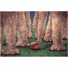 Will Bullas Fine Art Limited Edition Paper :"The Big Game"