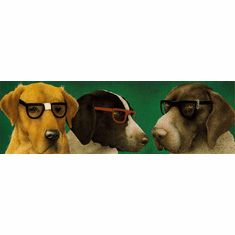 Will Bullas Fine Art Limited Edition Paper :"The Nerd Dogs"
