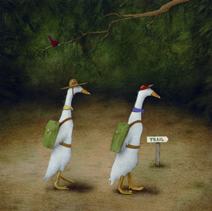 Will Bullas Fine Art Open Edition Canvas :"Back Quackers" Will Bullas Fine Art Open Edition Canvas :"Back Quackers"