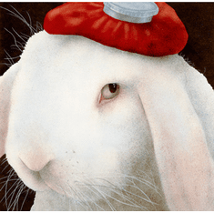 Will Bullas Fine Art Open Edition Canvas :"Even My Hare Hurts"