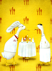 Will Bullas Fine Art Open Edition Canvas :"Le Bistro"