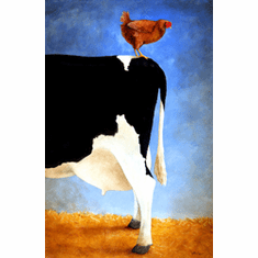 Will Bullas Fine Art Open Edition Canvas :"Rump Roost"