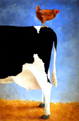 Will Bullas Fine Art Open Edition Canvas :"Rump Roost"