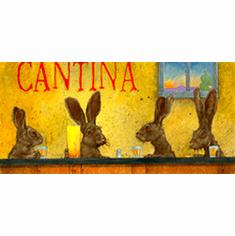 Will Bullas Fine Art Open Edition Canvas :"Tequila Sunrise"