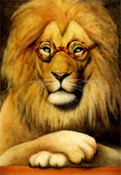 Will Bullas Fine Art Open Edition Canvas :"Those Lion Eyes"