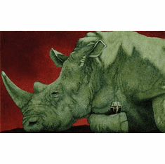 Will Bullas Fine Art Open Edition Canvas :"Wine-oceros"