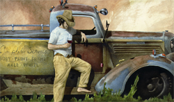 Will Bullas Fine Art Open Edition Canvas :"Yesterday's Wine" Will Bullas Fine Art Open Edition Canvas :"Yesterday's Wine"