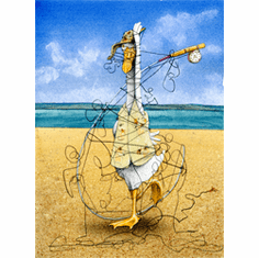 Will Bullas Fine Art Open Edition Canvas :"Yoga of Fly Fishing"