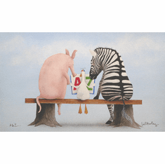 Will Bullas Fine Art Signed Open Edition Canvas :"A to Z"