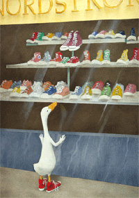 Will Bullas Fine Art Signed Open Edition Canvas :"Baby Needs a New Pair of Shoes" Will Bullas Fine Art Signed Open Edition Canvas :"Baby Needs a New Pair of Shoes"