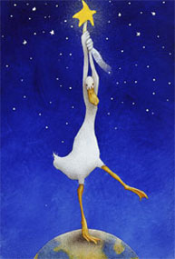 Will Bullas Fine Art Signed Open Edition Canvas :"The Starcatcher"