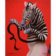 Will Bullas Fine Art Signed Open Edition Canvas :"The Stripper"