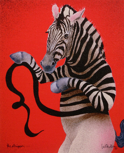 Will Bullas Fine Art Signed Open Edition Canvas :"The Stripper" Will Bullas Fine Art Signed Open Edition Canvas :"The Stripper"