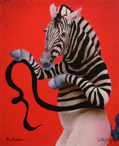 Will Bullas Fine Art Signed Open Edition Canvas :"The Stripper"