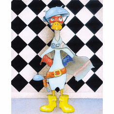 Will Bullas Fine Art Signed Open Edition Paper :"Capt. Kitchen"