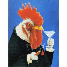 Will Bullas Fine Art Signed Open Edition Paper :"Cocktail"