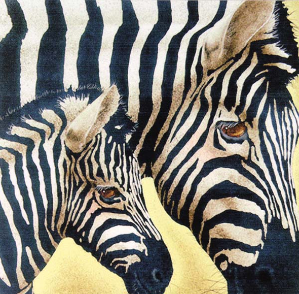 Will Bullas Fine Art Signed Open Edition Paper :"New Striped Suit"